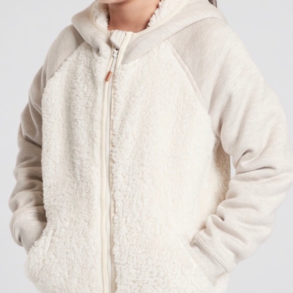 girls sherpa sweater